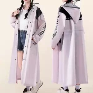 오버핏 후드 롱 레인코트 남녀공용 전신 우비 휴대용 비옷 장마철 필수품 튼튼한 방수 레인웨어 등산 낚시