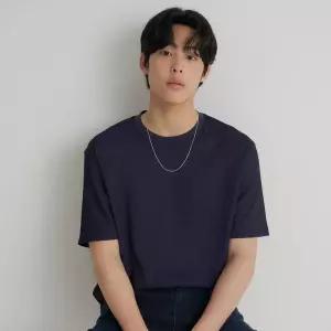 [백화점 정품] 빈폴 멘 젠틀테크 반소매 라운드넥 티셔츠 - 애쉬 (BC6342C394)