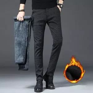 [하프클럽/]겨울바지 컬러 슬랙스 팬츠 캐주얼 겨울 남성 기모