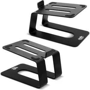 오디오 익스프레스 메탈 하이 라이즈 스피커 스탠드 데스크탑 틸티드 라이저 게이밍 PC 프리스탠딩 책장