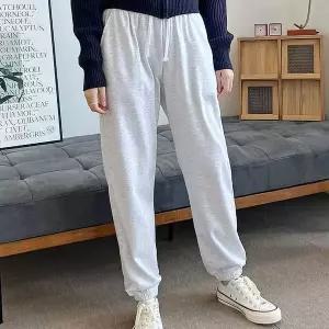 [하프클럽/]남녀공용 기모 조거 트레이닝 팬츠 무지