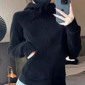 [하프클럽/]여성 플리스 절개 슬림핏 후드집업 겨울 아우터