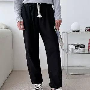 [하프클럽/]남녀공용 무지 조거 팬츠 기모 트레이닝 바지