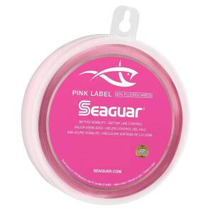 SEAGUAR PINK LABEL 100% 플루오로카본 바닷물 리더 라인, 다양한 낚시