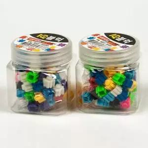 [하프클럽/브이와이]팽이 만들기 폼폼블럭 도안 2개 디폼블럭10mm