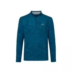 아이더 EIDER ICE-LONG (아이스 롱) 남성 그래픽 긴팔짚업 티셔츠_Sea DMM25202N6 302541