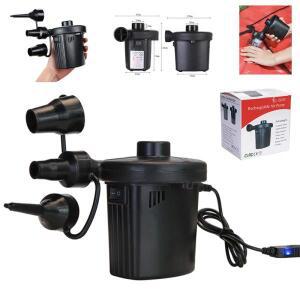 전기 풍선 펌프 미니 에어 쿠션 휴대용 캠핑 신속하게 충전 매트리스 수영장 공기 송풍기 인젝터