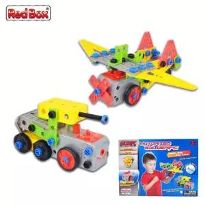 [하프클럽/브이와이]과학놀이 비행기탱크 판블럭 블록완구 조립세트