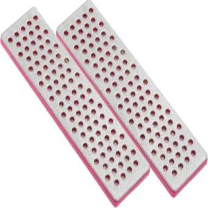 파티킬 100mm 엑스트라 코어스 스키 스노보드 다이아몬드 스톤 2Pcs 엣지 샤프너 파일 숫돌 퍼플