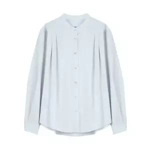 미에스틸로 면 춘추 캐주얼 긴팔 셔츠 슬리브 여성셔츠 차이나넥 남방 코튼 ADOR5