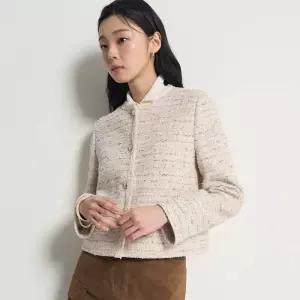 매장정품 빈폴 레이디스 팬시 트위드 자켓 - 아이보리 BF6111C020 243483