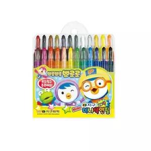 [하프클럽/브이와이]뽀로로 색칠놀이 미니 색연필(샤프식)24색