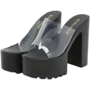 발편한 통굽 여성 여자 키높이 여름 가보시 발편한샌들 쿠션