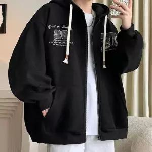 [하프클럽/]후드 집업 공용 가을 겨울 베이직 아이템 패션