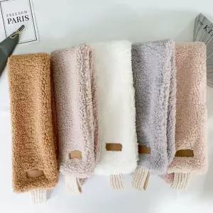 [하프클럽/]거울 뽀글이 양털 여성 커플 머플러 목도리