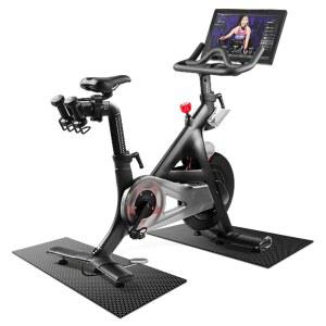 LM 바디케어 자전거 매트, 카펫 및 , 운동 쿠션 원목 블랙 바닥용