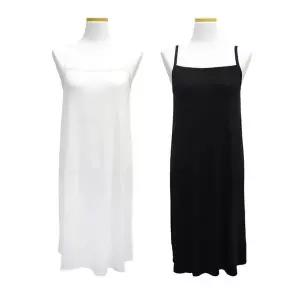 [하프클럽/]레이어드 원피스 끈 이너원피스 나시 슬립 모달 이너