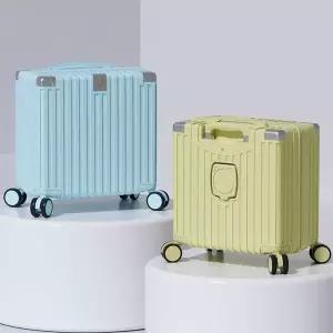 [하프클럽/]뮤즈큐브 스마트 트래블러 18인치 기내용 캐리어 (저소음바퀴 USB