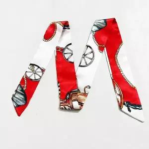 [하프클럽/]미니 사이즈 실크 스트랩 액세서리