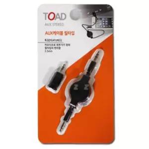 릴타입 자동차 억스 AUX 연결선 단자 케이블 음악