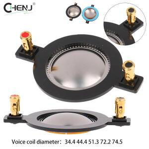 34.4 51.3 72.2 74.5 코어 트위터 음성 코일 멤브레인 티타늄 필름 고음 스피커 수리 액세서리, DIY 부품,