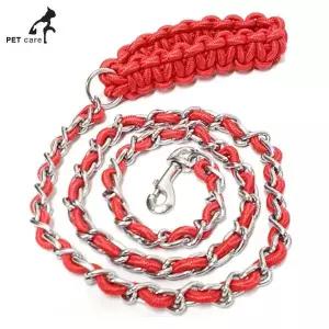 [골드스마일]엠펫 로프체인 리드줄 (레드)