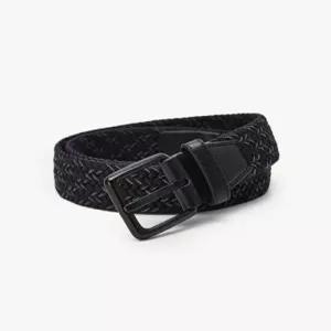 에스티코 배색 웨빙 캐쥬얼 벨트 네이비SBEVZ84TSN