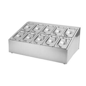 미니 냉장고 반찬 셀프바 식당 밑반찬 밧드