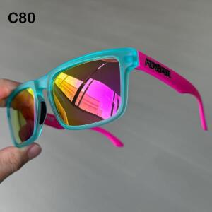 Kdem 하이 퀄리티 오리지널 브랜드 디자인 편광 선글라스, 남녀공용 패션, 트렌디 아웃도어 웨어, 커플용