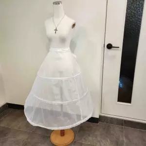 와이어 볼륨 3단 속치마 한복 드레스