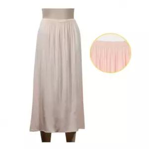 인견 흡습속건 여성 8부 롱 속치마 - 대 비침방지