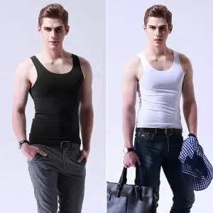 [하프클럽/옷자락]남자 런닝 민소매 시원한 여름셔츠 깔끔한 깔끔한