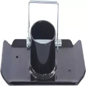 토킹 5000파운드 트레일러 잭 풋 플레이트 핀 베이스 블랙