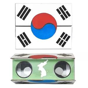 [하프클럽/브이와이]종이망원경 만들기 여름 태극기