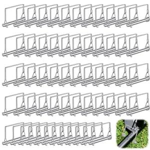 60Pcs 사각 트레일러 커플러 핀 하드웨어 직경 1/4인치 x 2-3/4인치 길이 안전 사각형 Pto 샤프트 히치