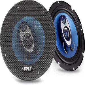 Pyle 6.5인치 삼방향 사운드 스피커 시스템- 180W RMS/360W 파워 핸들링 4옴 임피던스 및 3/4인치 피에조