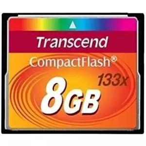8GB CompactFlash 메모리 카드 133배 TS8GCF133 크기 모델 가젯 및 전자 상점