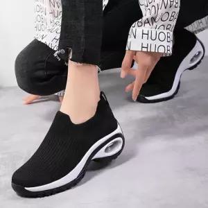 여성 초경량 에어 슬립온 데일리 런닝 워킹화 운동화