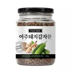 국산 순수 여주돼지감자환 250g