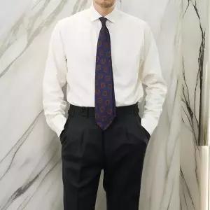 [하프클럽/옷자락]남자 기본 숏칼라 면접 결혼식 정장룩 셔츠