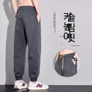 남사친 바지 캐주얼 여름 깔끔한 배기핏 얇은 조거스타일 긴 인기2