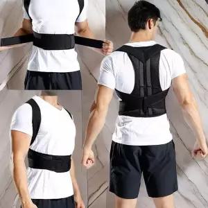 [하프클럽/옷자락]남자 통기성 자세교정 어깨보호 운동 복대