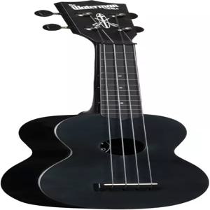 칼라 재활용 소프라노 워터맨 우쿨렐레 내구성 여행 준비용 악기 - 검은 모래