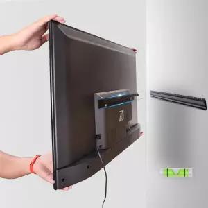 13-55인치 TV용 스터드리스 드라이월 마운트 스터드 벽 브래킷 없음 최대 VESA 400x400mm 100파운드