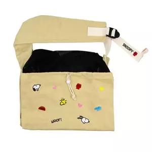 [콩심팥심]패리스독 강아지 피너츠 아이콘 뉴솔리드 슬링백 (베이지)