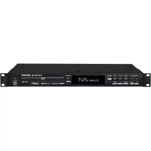 SD 및 USB 재생 기능이 있는 Tascam BD-MP1MK2 프로페셔널 등급 랙마운트 블루레이 플레이어