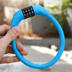 [콩심팥심]자전거 미니 번호키 자물쇠 비밀키 도난방지 와이어락