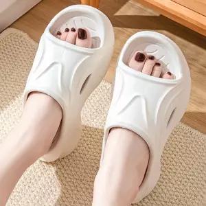 슬리퍼 쪼리 여성신발 여름 경량 통굽 여성 발편한 플립플랍 쿠션 샌들 조리 신발 웨지