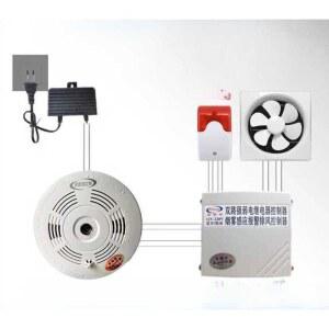 담배 연기 금연 흡연 단일 연기감지기 감지기 건물 컨트롤러 단일상품 전원공급장치 오피스텔