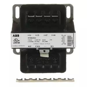 ABB 9T58K0044 저전압 건식 변압기 - 1C 0.1kVA 240x480-120 55C C TB IP 1상 절연 스텝다운 소형 전력